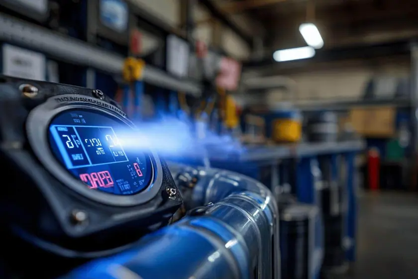 Recherche de fuite sur un circuit de climatisation automobile à l'aide d'un détecteur